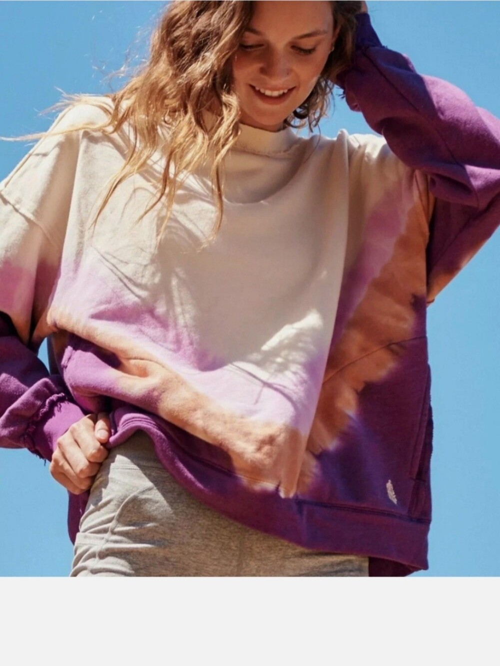 Free People Movement Ombré Metti Sweatshirt